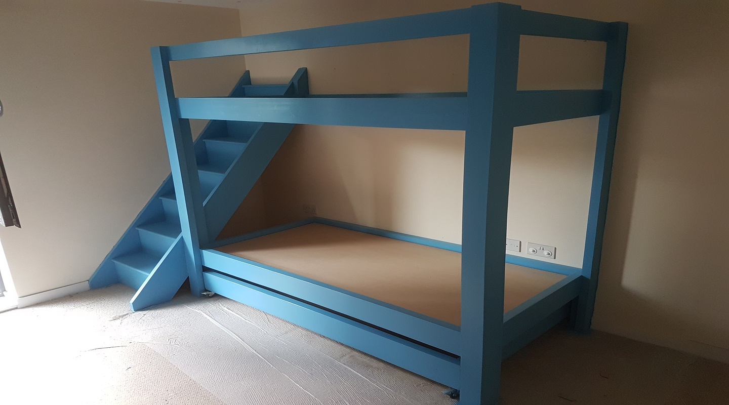 Design Inspiration Solid Wood Beds, Elevated Bunk Beds