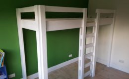 single sleeper, platform, bespoke buit, custom made