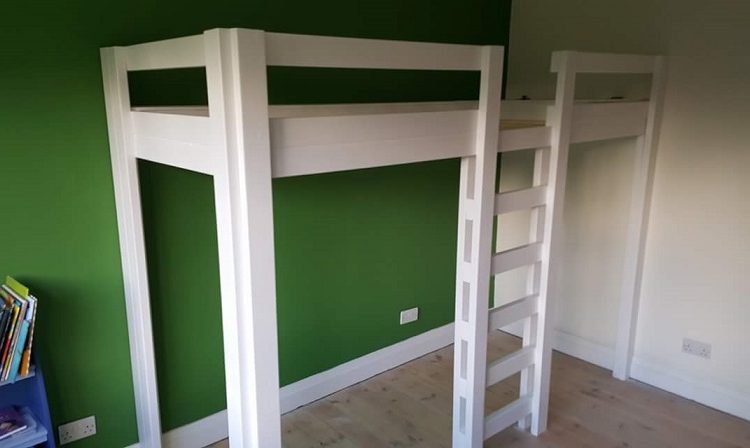 single sleeper, platform, bespoke buit, custom made